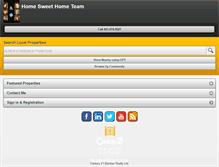 Tablet Screenshot of homesweethomecalgary.com